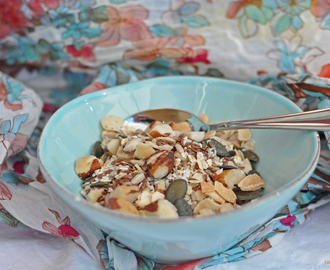 Müsli, nötter, frön och bär