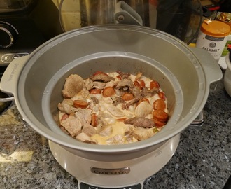 Kreolsk gryta i Crock-Pot