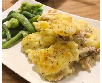 Tonfiskgratäng med potatis