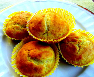Muffins med vetegroddar