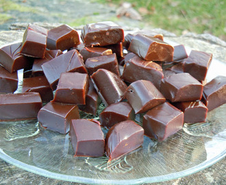Lakrits- och chokladkolafudge