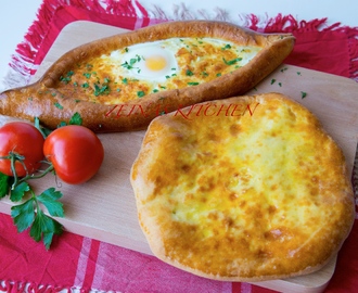 Khachapuri- Georgiskt ostbröd