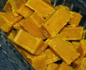 Saffransfudge