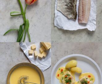 Alla hjärtans festmiddag – Skrei med beurre blanc-sås