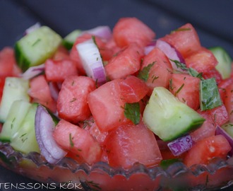 Salsa med vattenmelon