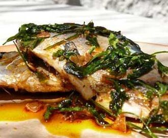 Mackerel fillets in Garlic and Paprika | Mackerel recipes, Fish recipes, Yummy seafood