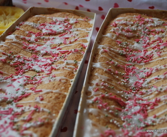 Strösselkaka med smak av kardemumma och citron