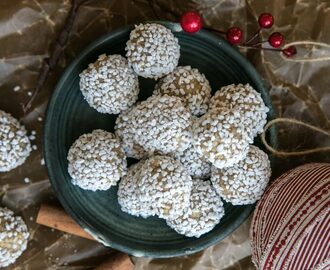 Pepparkaksbollar – Galet goda ”chokladbollar”