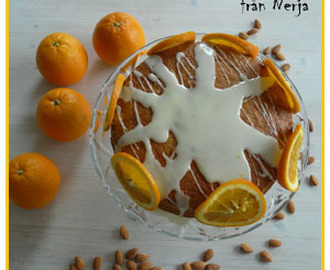 Apelsin- och mandelkaka en andalusisk kaka