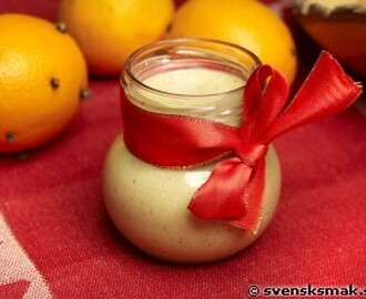 Julsenap med apelsin och honung