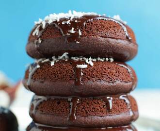 30-Minute Chocolate Donuts (Vegan + GF)