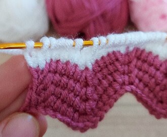 Tunus işi çok kolay örgü battaniye yelek modeli how to crochet tunisian  knitting model