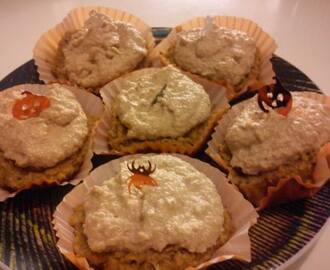 Raw Halloween-muffins