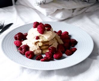 Bananpannkaks frukost