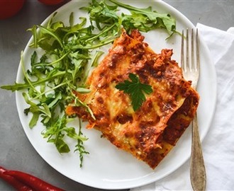 Vegetarisk lasagne