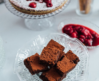 Afternoon Tea - Brownies av svarta bönor, glutenfria!