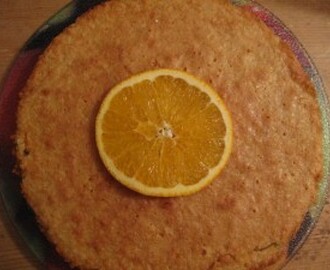 Mandelkaka med apelsin & kardemumma