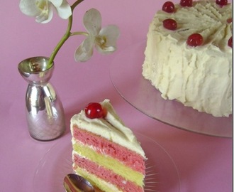 Recept på Lemon & Raspberry cake