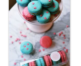 Kola macarons med Vanilj