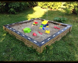 Sandlåda | Sandlåda | Pinterest | Backyard, Playground and Kids outdoor play