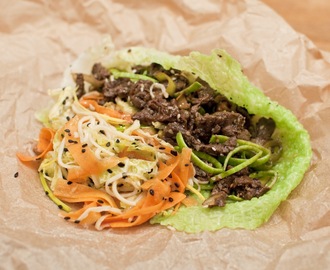 Bulgogi och falsk kimchi