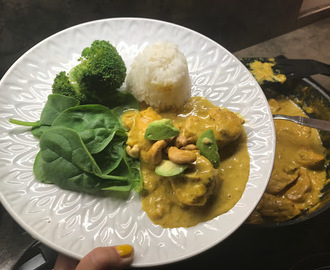 Middagstips! Recept godaste kyckling curryn ever!