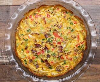 Potato-crusted Quiche