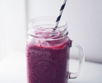 Blueberry smoothie