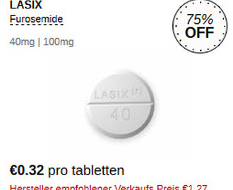 Lasix 100 mg Kaufen Schweiz – Online Generische Apotheke