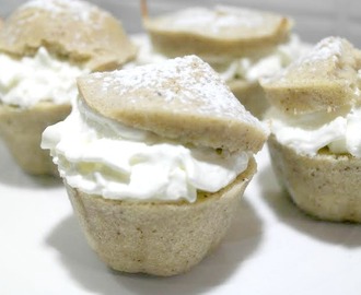 Muffins-semla (vete-, mjölk- och sockerfri)
