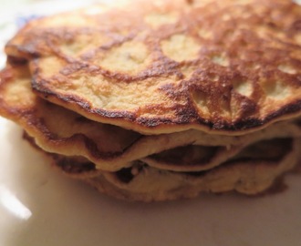 Paleo pancakes med hasselnötsmjöl