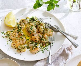 Gambas al ajillo, vitlökstekta räkor