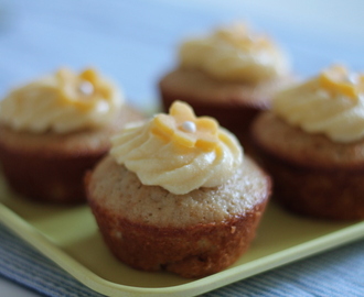 Earl Grey Cupcakes med citronfrosting
