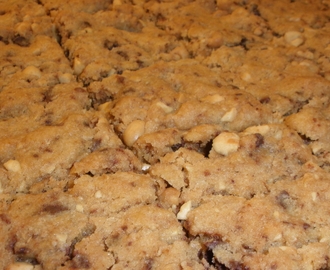 Cookies (drömmar) med m&ms & jordnötter