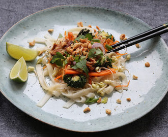 Vegetarisk Pad thai