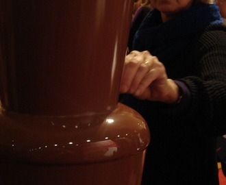 Chokladfontän eller chokladfondue?