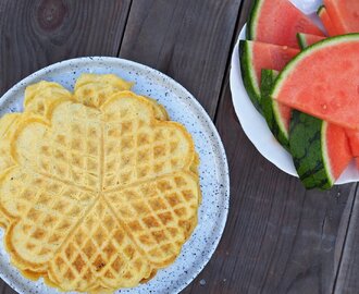 Våfflor Paleo / Mejerifria och glutenfria