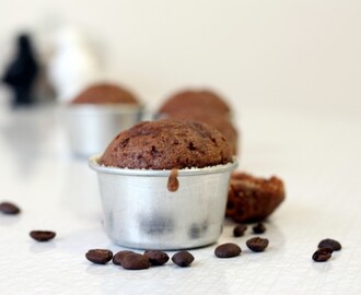 Chokladmuffins med kaffesmak