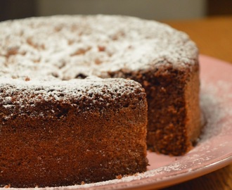 Kryddig chokladkaka med smak av jul