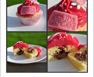 Rosa cupcakes