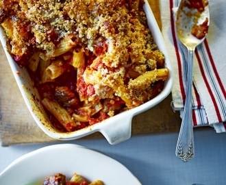 Sausage pasta bake