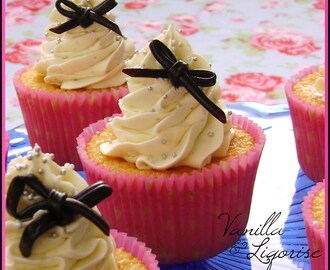 Vanilla & Liquorice Cupcakes