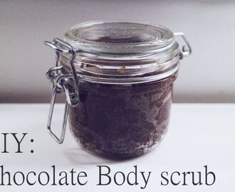 Chocolate Body Scrub - DIY
