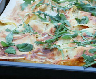 Billig vegetarisk lasagne