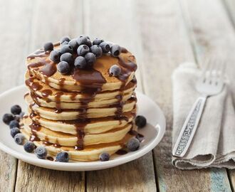 American pancakes LCHF 