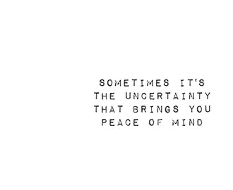 A peaceful mind