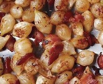 Caramelized Pearl Onions and Bacon Recipe | Recipe | Recipes, Onion recipes, Cooking recipes