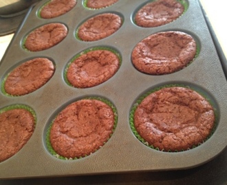 Chokladmuffins med skumtopp LCHF / LC