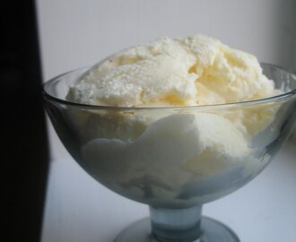 Citronglass med yoghurt
