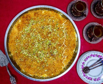 Osmalieh/ Kunafa- Dessert från Mellanöstern